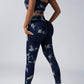 For Women Workout Sets  2 Piece Seamless High Waist Shorts Yoga Outfits,Workout Outfits 2 Piece Seamless Sport Bra High Waist Yoga Leggings Sets